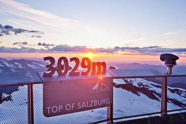 Morgenstimmung am höchsten Punkt von Salzburg | © Kitzsteinhorn 