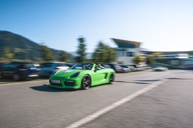 There were numerous Porsches to admire | © Zell am See-Kaprun Tourismus