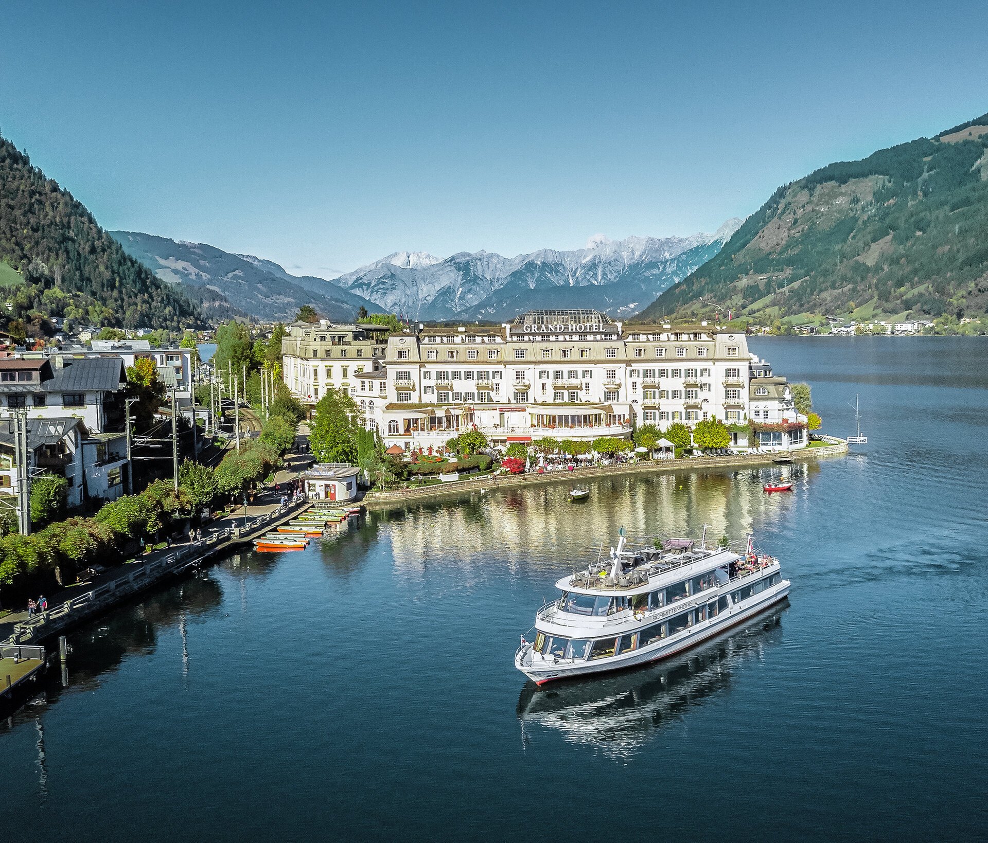 boat trip zell am see